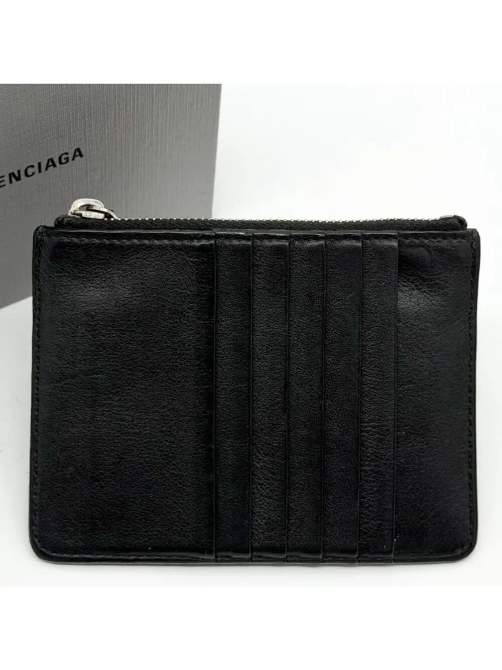 Balenciaga Fragment Case Perforated Everyday Coin Purse